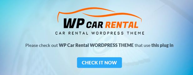 WP Car Rental Theme